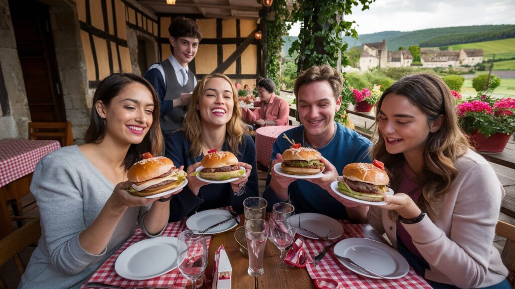 How to order a Hamburger in France