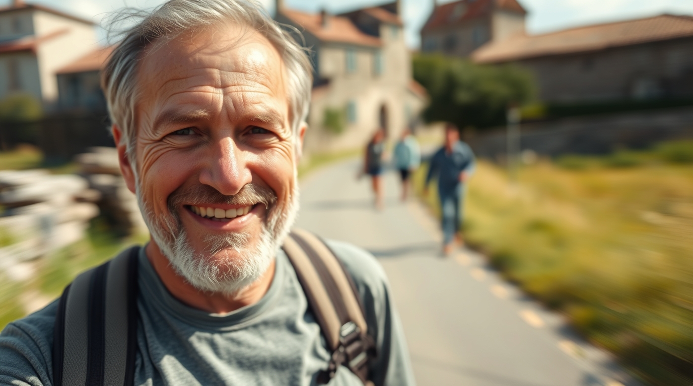 introvert vs extrovert a man walking the Camino de Santiago