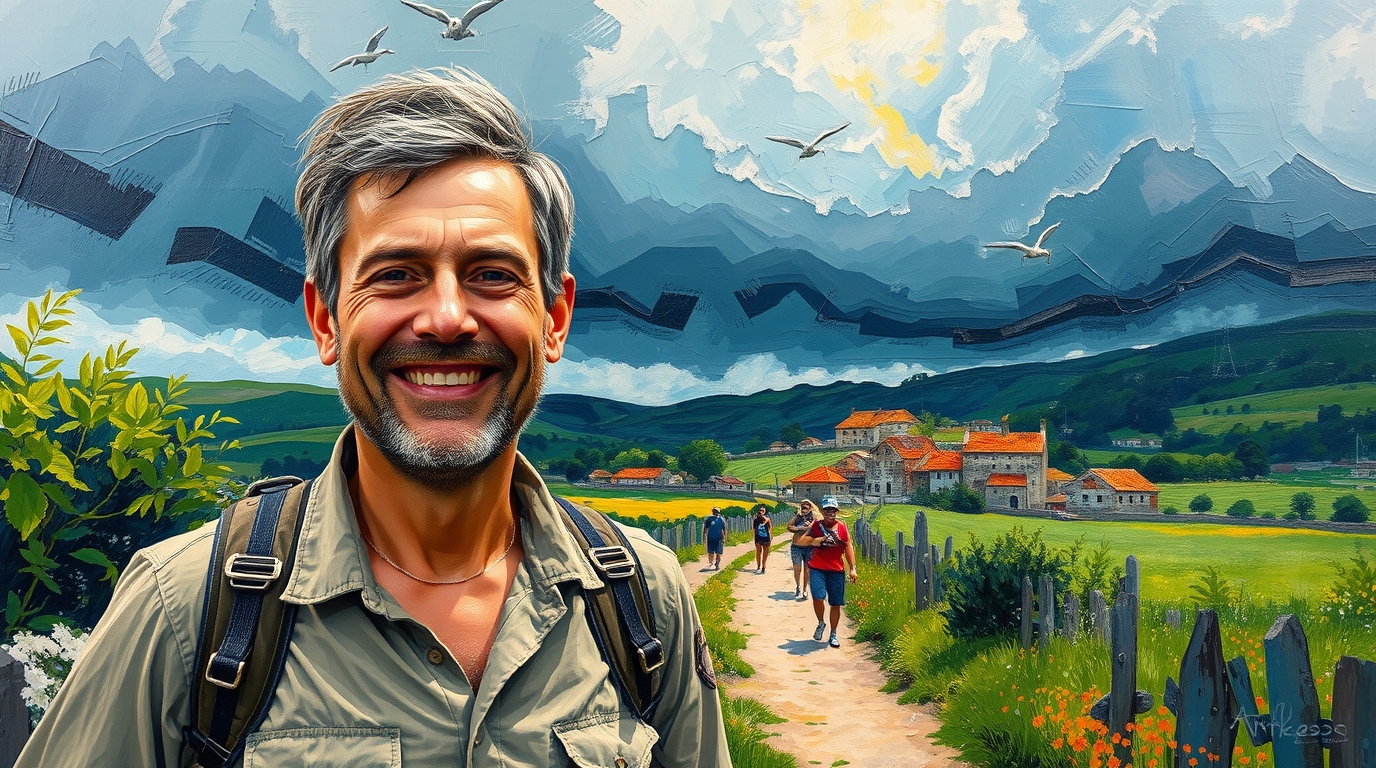 Imposter Syndrome - A man in his sixties walking the Camino de Santiago