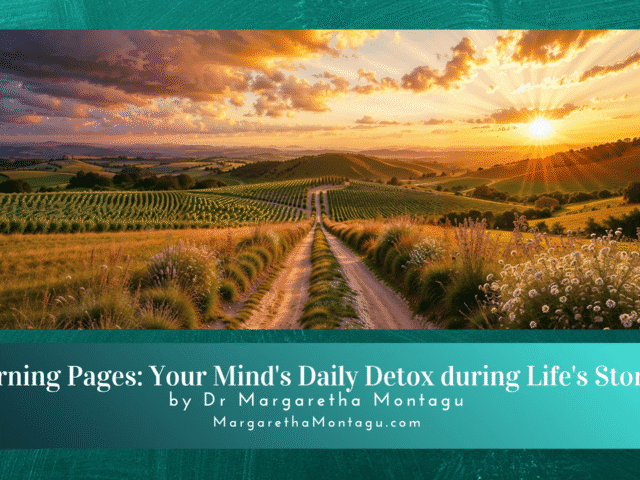 Morning Pages: Your Mind’s Daily Detox during Life’s Storms