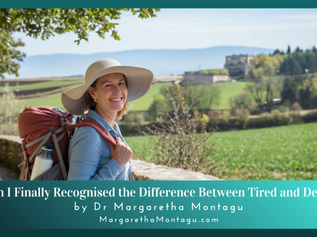 When I Finally Recognised the Difference Between Tired and Depleted