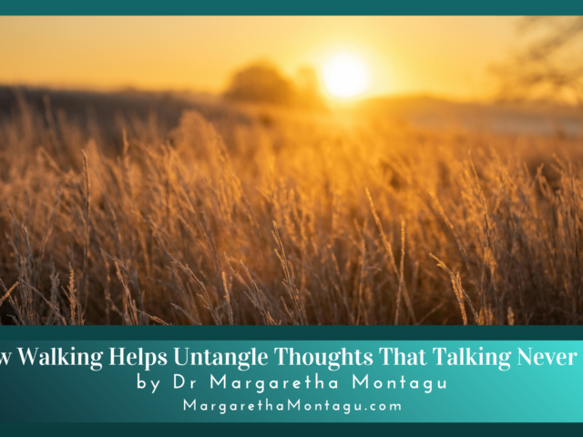 How Walking Helps Untangle Thoughts That Talking Never Did