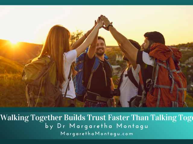 Difficult Conversation Coming Up? Talk While Walking Together