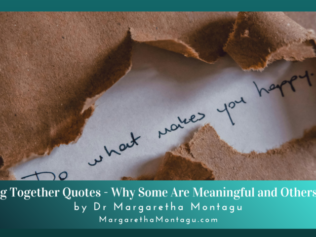 Walking Together Quotes – Why Some Are Meaningful and Others Less So